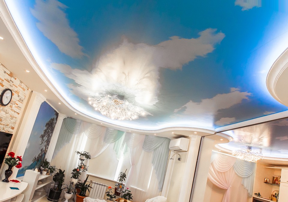 Заказать потолок с фотопечатью в г. Юрюзань