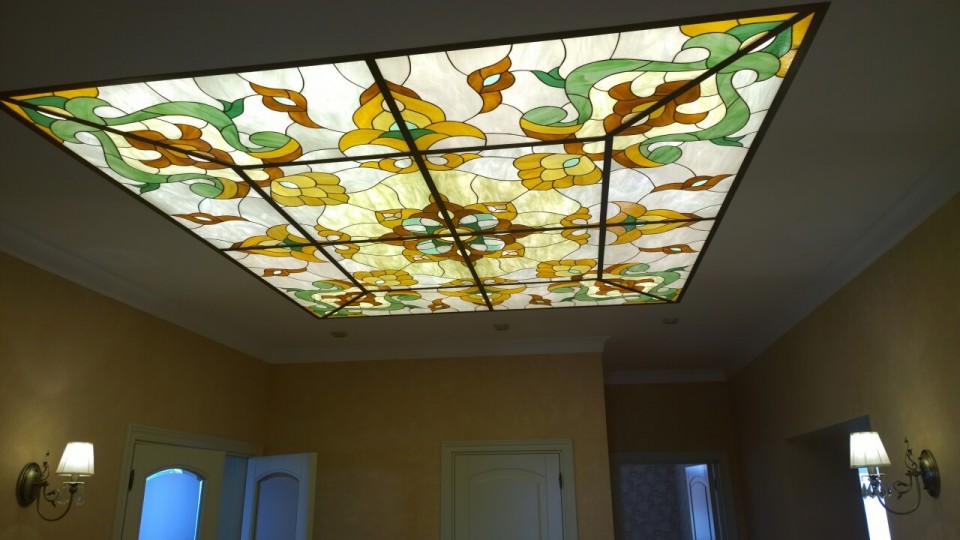 Заказать световой потолок с фотопечатью в г. Юрюзань